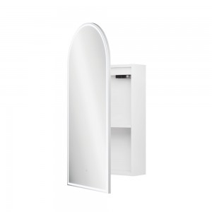 Curved Arch LED Mirror Cabinet 450 * 900